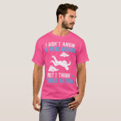 スカイダイビングおもしろいスカイダイバースキディブ Tシャツ (正面フル)