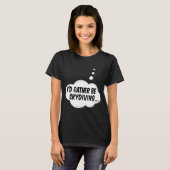 スカイダイビングしたい Tシャツ (正面フル)