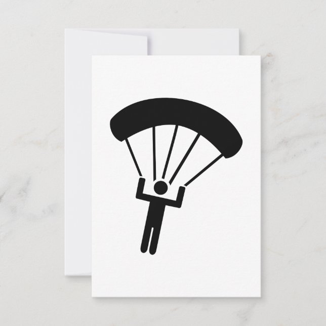 スカイダイビングのアイコン (正面)