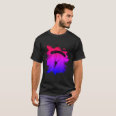 スカイダイビングのプレゼント Tシャツ (正面フル)