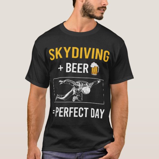 スカイダイビングの日 空挺 Tシャツ (正面)