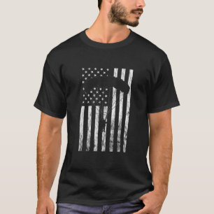 スカイダイビングアメリカンスカイダイバーパラグライディングパラシュート Tシャツ