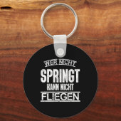 スカイダイビングウィンディングスカイダイバーパラグライディングパラッハ キーホルダー (正面)