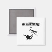 スカイダイビングギフトアイディア |スカイダイバー・スカイダイブ・スポーツ マグネット (正面/裏面)