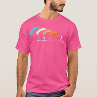 スカイダイビングハートビートスカイダイビング Tシャツ