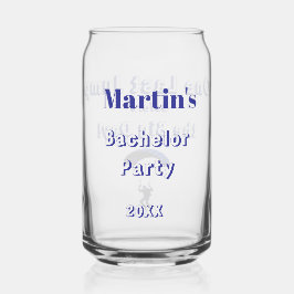 スカイダイビングバチュラーパーティおもしろいアドベンチャーテーマ ガラス缶