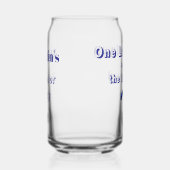 スカイダイビングバチュラーパーティおもしろいアドベンチャーテーマ ガラス缶 (左)