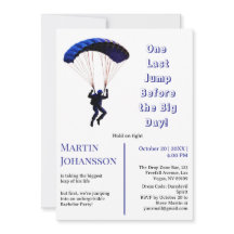 スカイダイビングバチュラーパーティおもしろいアドベンチャーテーマ