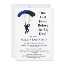 スカイダイビングバチュラーパーティおもしろいアドベンチャーテーマ