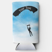 スカイダイビングパラシュートクーラーボックス スリム缶クーラー (正面)