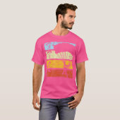 スカイダイビングパラシュートスカイダイバー Tシャツ (正面フル)
