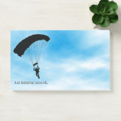 スカイダイビングパラシュートデザインセットデザインノート ポストイット (オフィス)