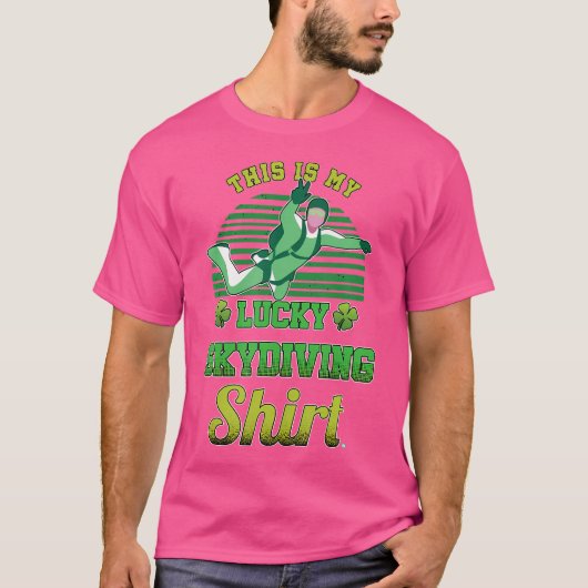 スカイダイビングパラシュート天空スカイダイバーL Tシャツ (正面)