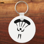 スカイダイビングパラシュート キーホルダー (正面)