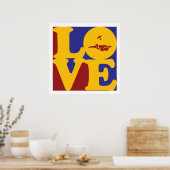 スカイダイビングラブ ポスター (キッチン)