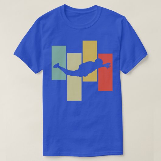 スカイダイビングレゲエ Tシャツ (デザイン正面)