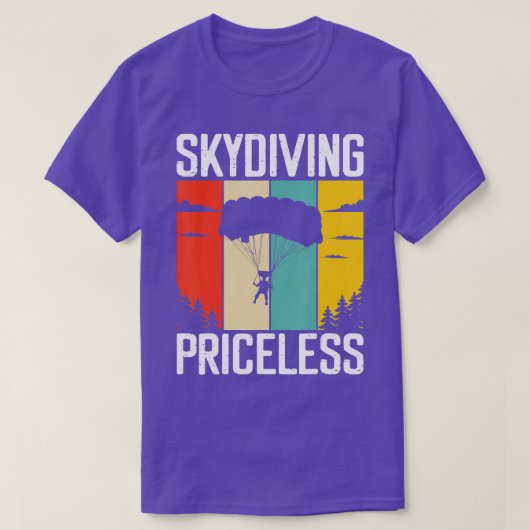 スカイダイビング価格なし Tシャツ (デザイン正面)