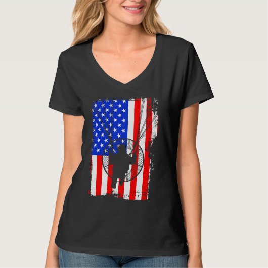 スカイダイビング国旗のパラモーターシャツ Tシャツ (正面)