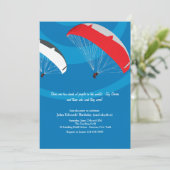 スカイダイビング招待状 招待状 (スタンド正面)