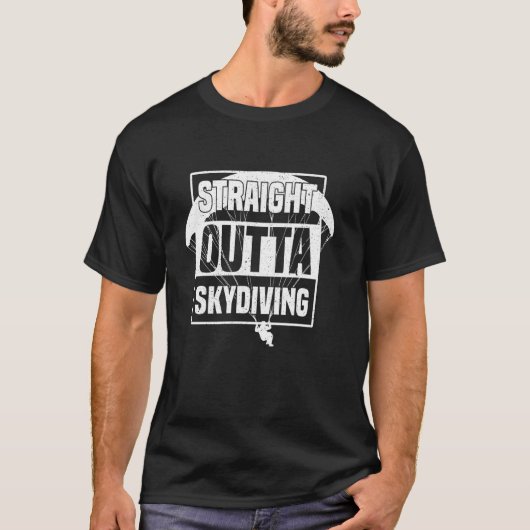 スカイダイビング直伝 Tシャツ (正面)