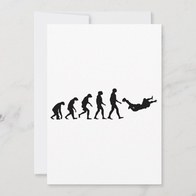 スカイダイビング進化 (正面)