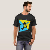 スカイダイビング グラフィック Tシャツ (正面フル)