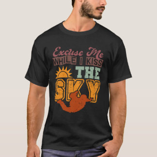 スカイダイビング スカイダイバー キスザスカイの言い訳 6 Tシャツ