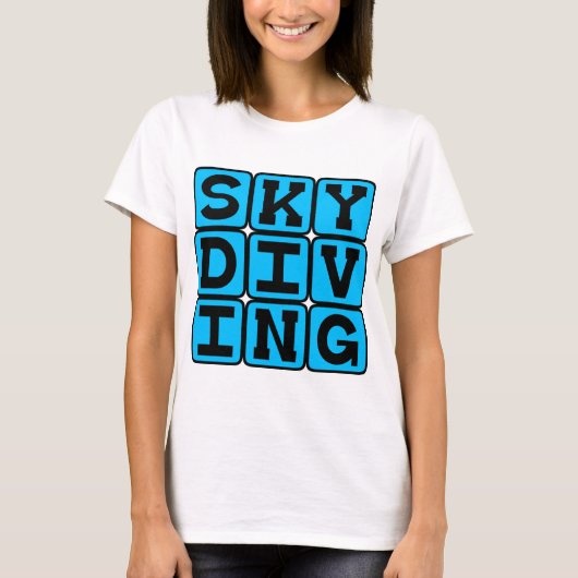 スカイダイビング, スポーツ Tシャツ (正面)