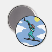 スカイダイビング マグネット (正面/裏面)