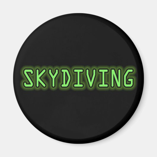 スカイダイビング マグネット (正面)