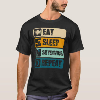 スカイダイビング 冒険 スポーツ パラグライダー 少年 少女 Tシャツ