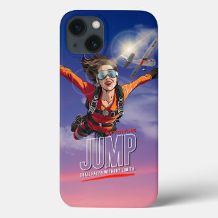 スカイダイビング-雲の上の自由を感じる (女性用) iPhone 13ケース