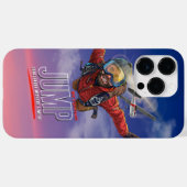 スカイダイビング - 雲の上の自由を感じる (男性用) Case-Mate iPhoneケース (裏面 (横))
