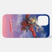 スカイダイビング - 雲の上の自由を感じる (男性用) Case-Mate iPhoneケース (裏面 (横))