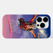 スカイダイビング - 雲の上の自由 (女性用) Case-Mate iPhoneケース (裏面 (横))