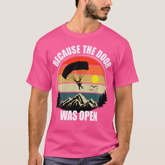 スカイダイビング Tシャツ (正面)