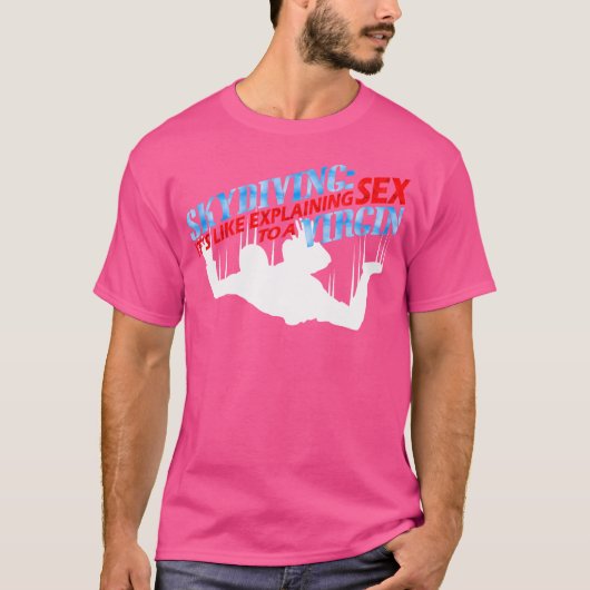 スカイダイビング Tシャツ (正面)
