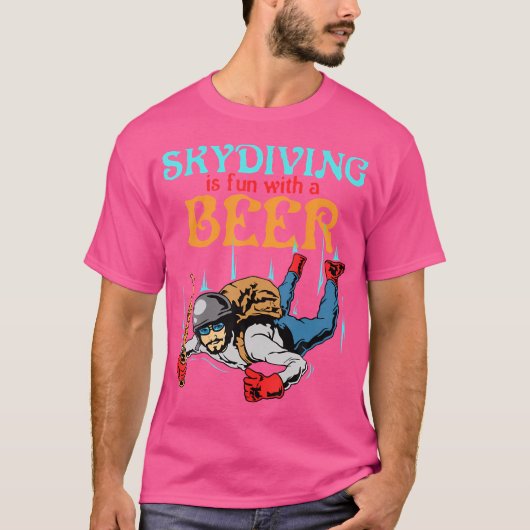 スカイダイビング Tシャツ (正面)