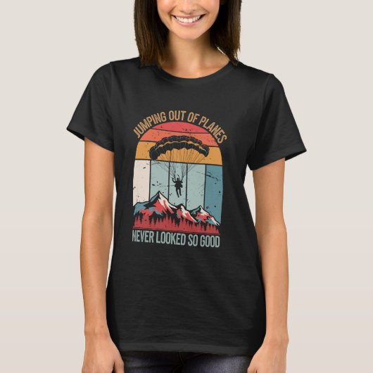 スカイダイビング Tシャツ (正面)