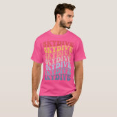 スカイダイブグルービースカイダイビング Tシャツ (正面フル)
