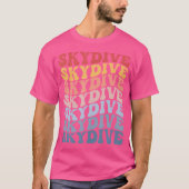 スカイダイブグルービースカイダイビング Tシャツ (正面)