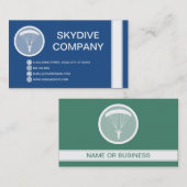 スカイダイブバブル 名刺 (正面/裏面)