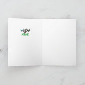 スカイダイブ – グリーン文字 カード (内部)