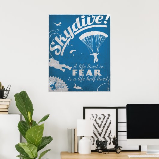 スカイダイブ！ ポスター (ホームオフィス)