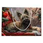 スカイテリアのクリスマス ラージペーパーバッグ (裏面)