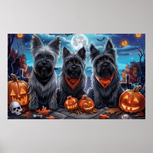 スカイテリアのハロウィンスポーキー ポスター (正面)