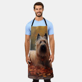 スカイテリアイン紅葉秋インスパイア エプロン (着用した状態)