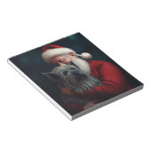 スカイテリアウィズサンタクロースフェスティバルクリスマス ノートパッド (アングル)