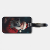 スカイテリアウィズサンタクロースフェスティバルクリスマス ラゲッジタグ (裏面横)