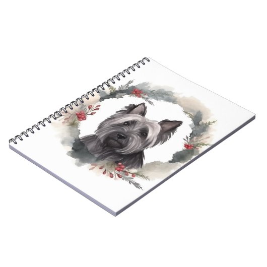 スカイテリアクリスマスリースフェスティバルカップ ノートブック (左側)